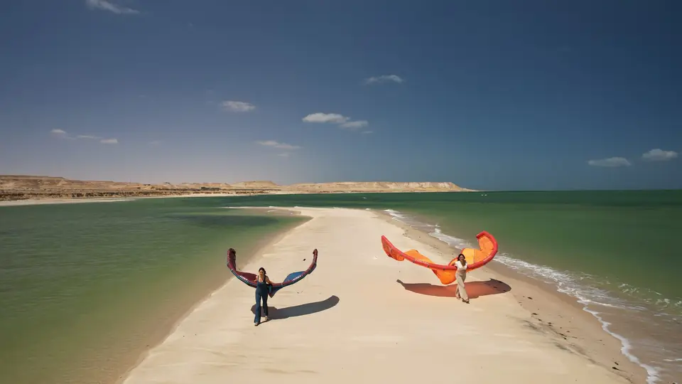 Lagune de Dakhla, Maroc